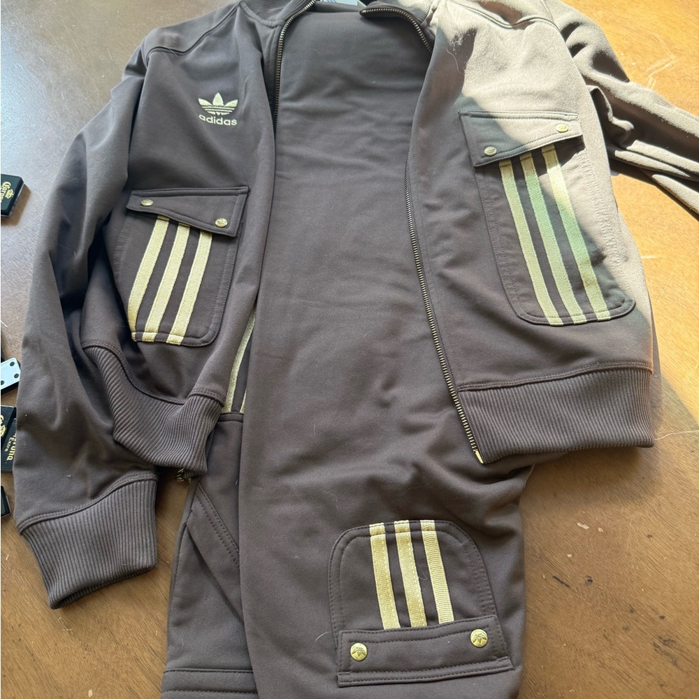 Woman’s Adidas Brown Track jacket